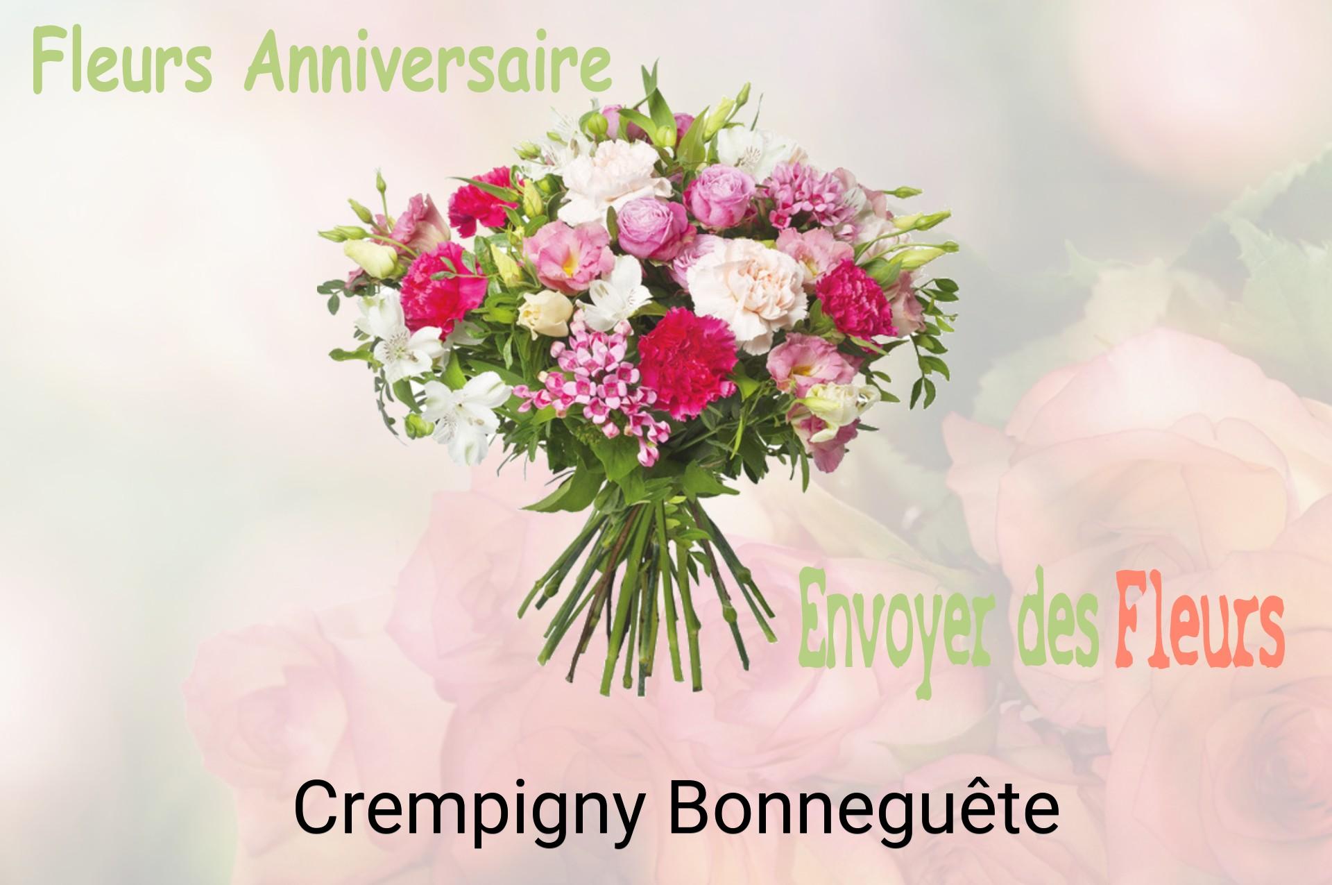 Bouquet de fleurs d’anniversaire livré à Crempigny-Bonneguête