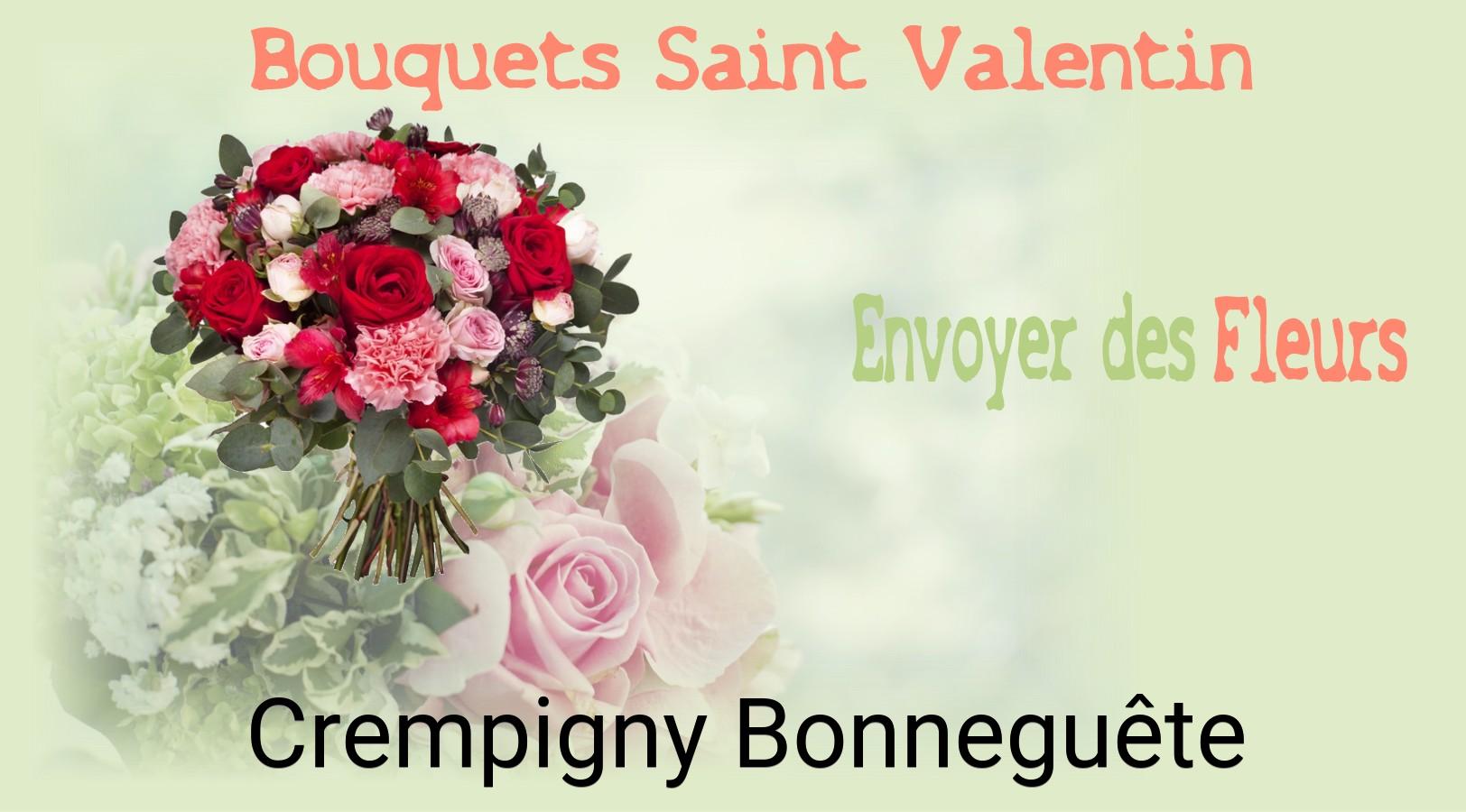 Roses de Saint-Valentin livrées à Crempigny-Bonneguête